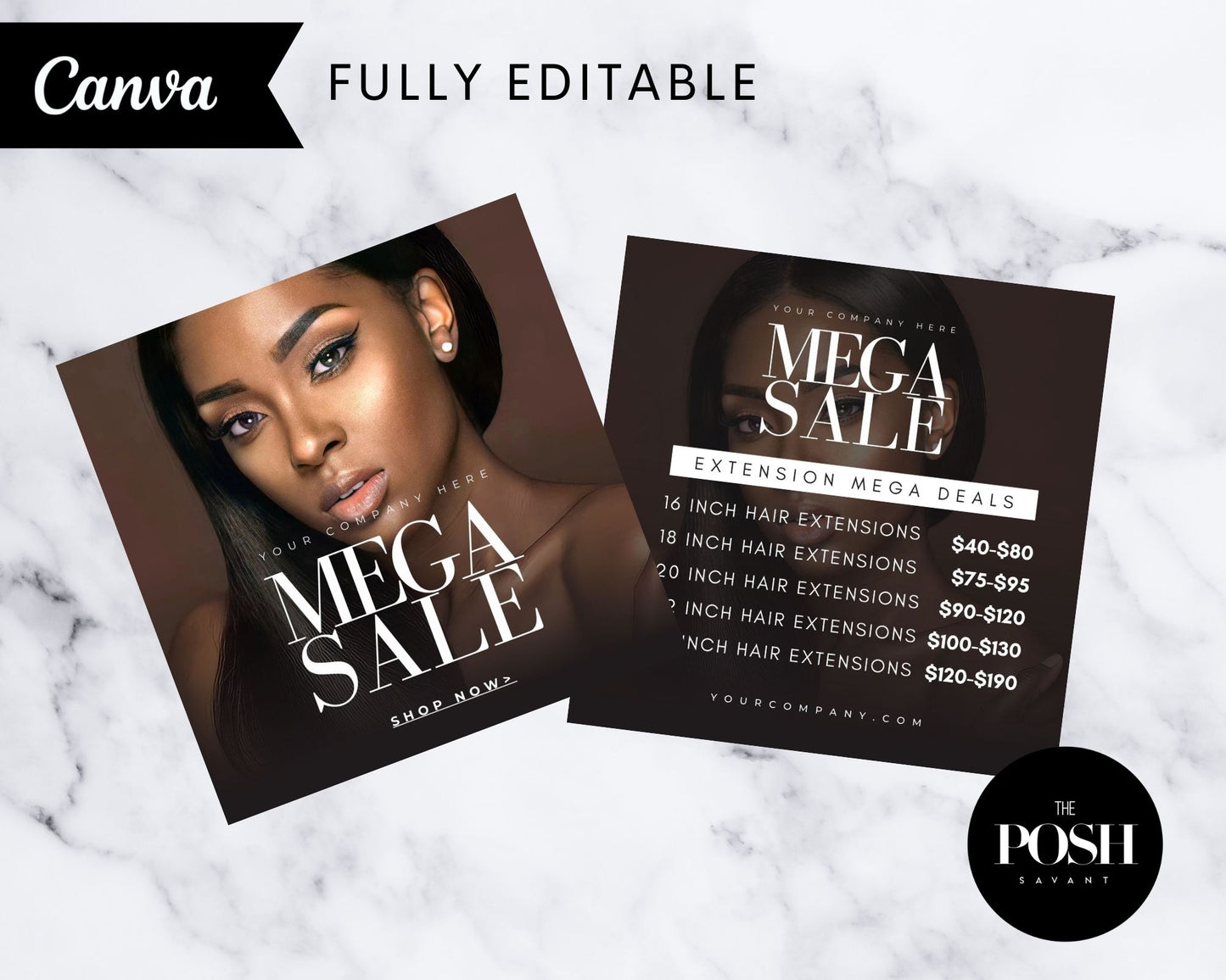 T00138 MEGA BUNDLE - Black Friday Template Kit