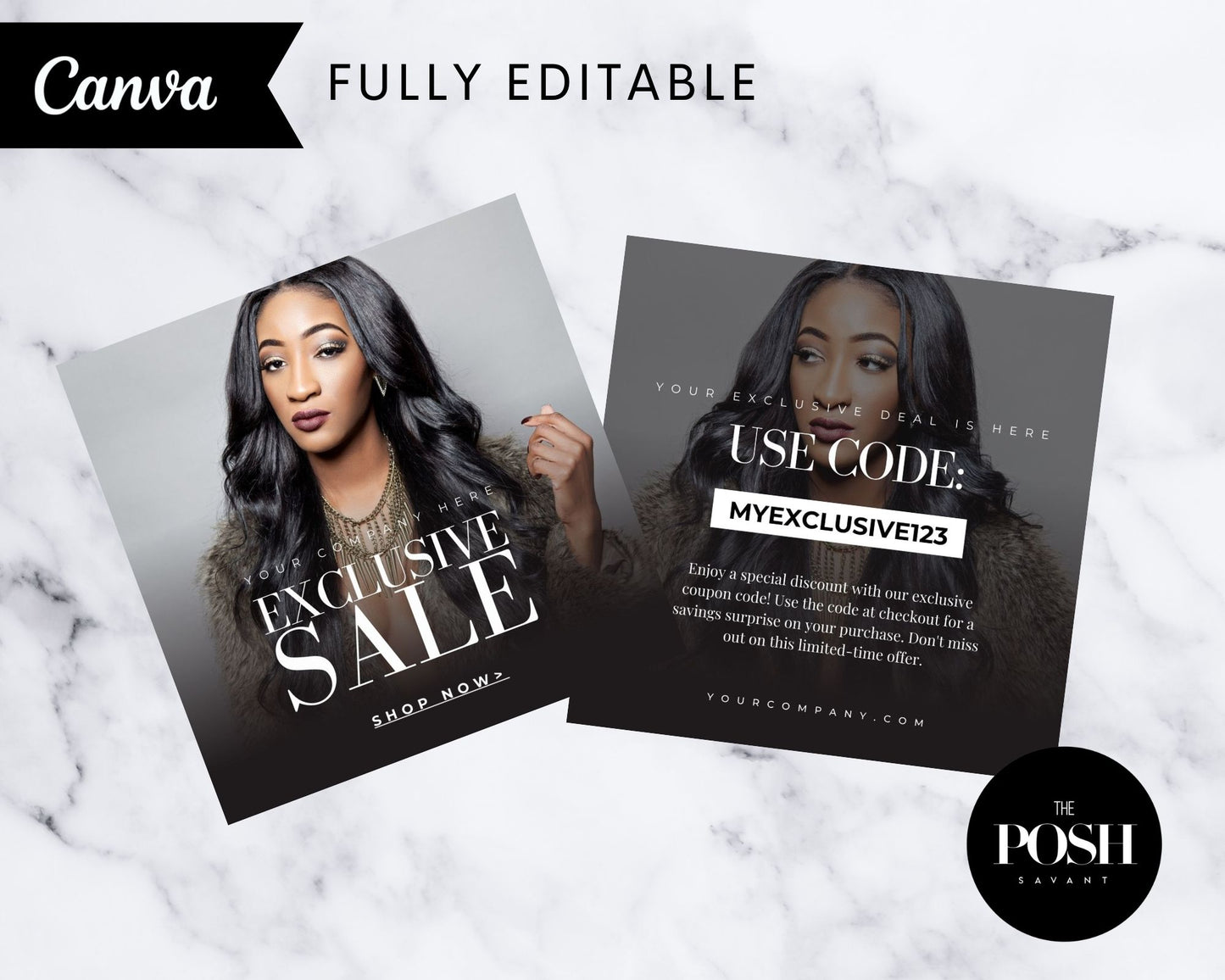 T00138 MEGA BUNDLE - Black Friday Template Kit