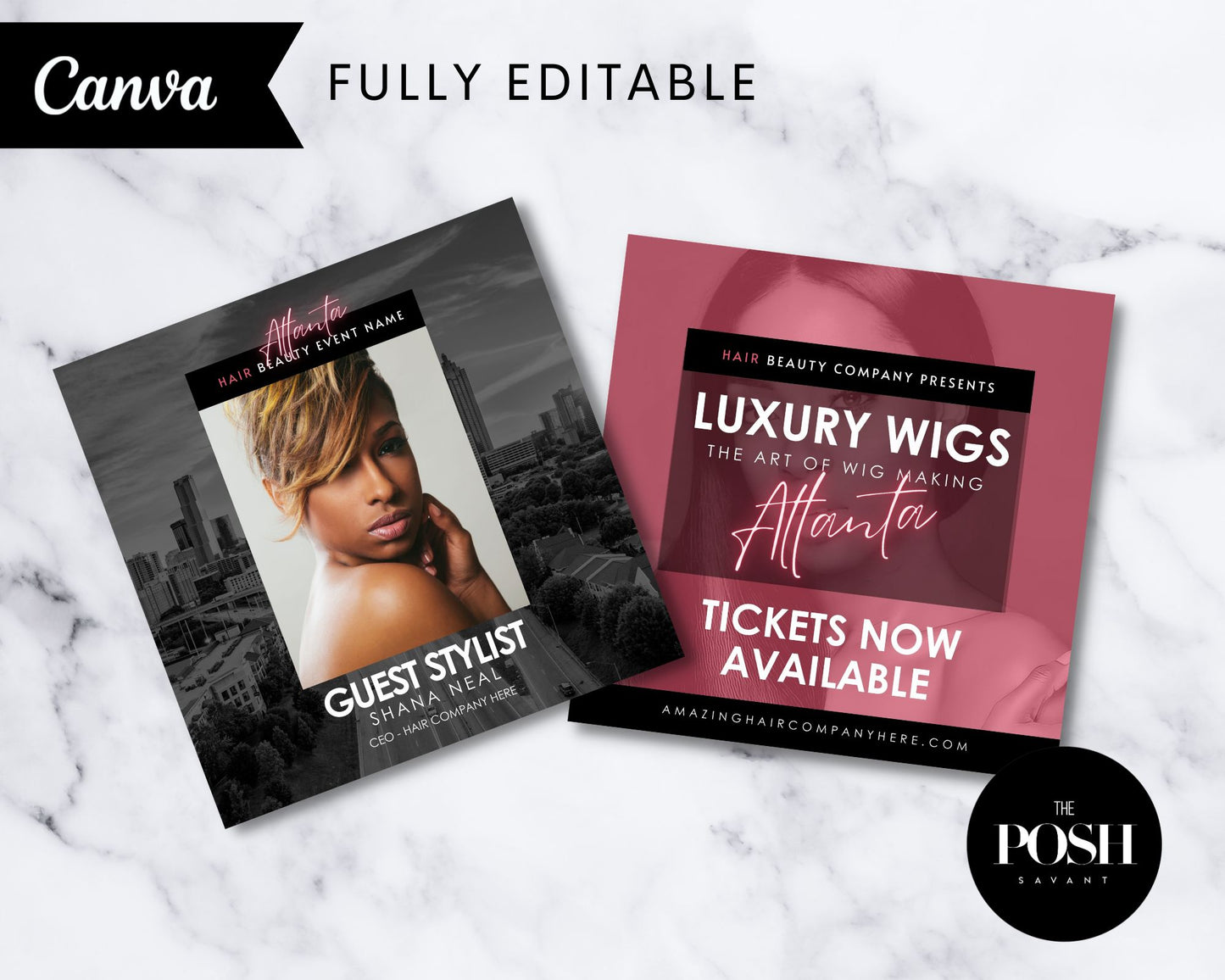 T00129 Hair Event MEGA Kit - Minimalist High End Marketing