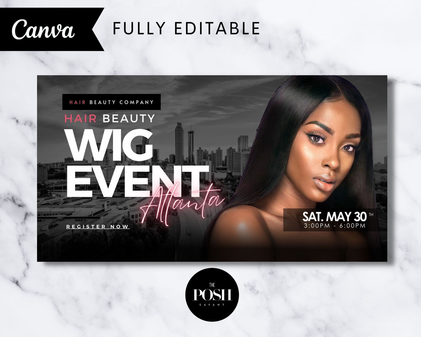 T00129 Hair Event MEGA Kit - Minimalist High End Marketing