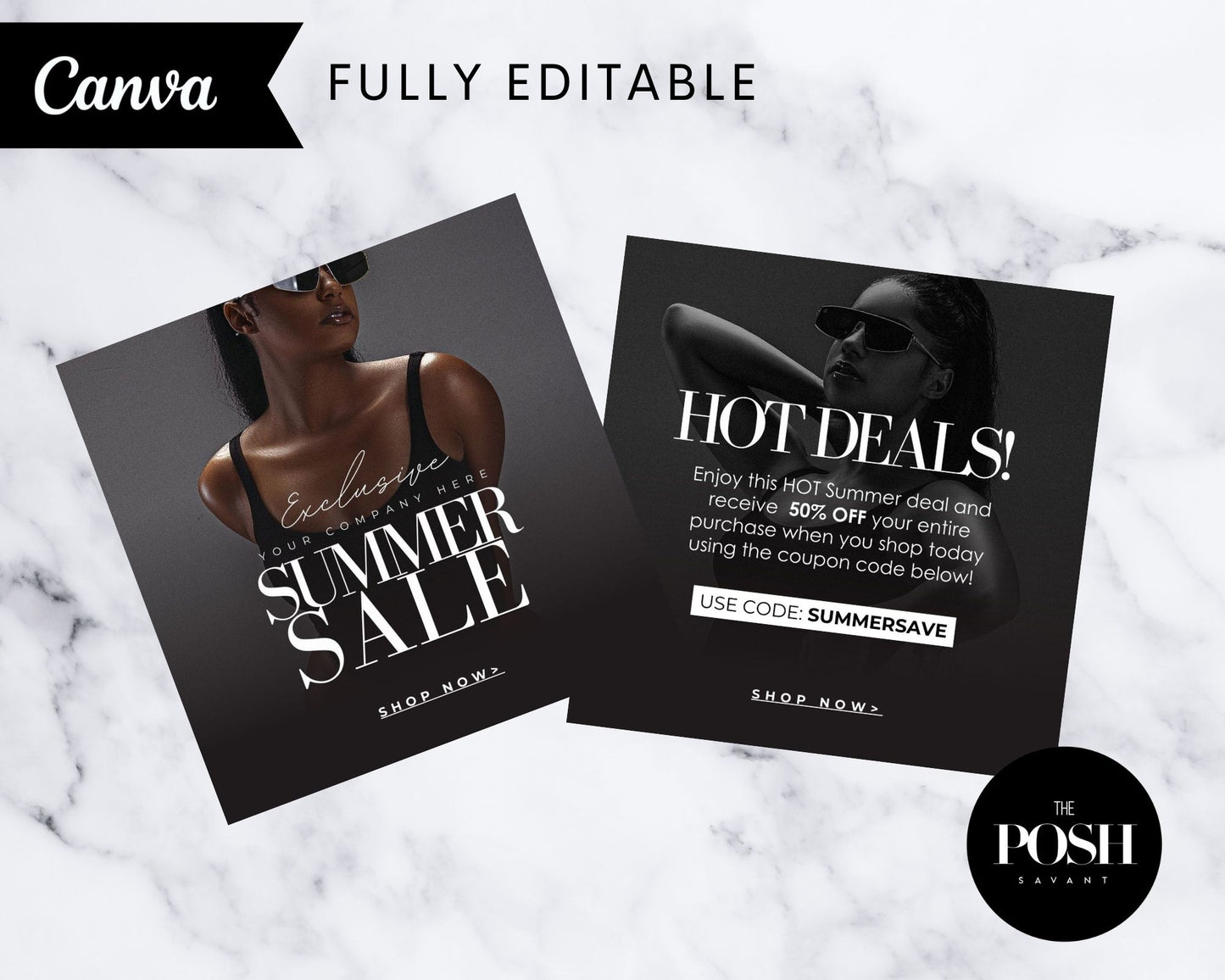 T00138 MEGA BUNDLE - Black Friday Template Kit