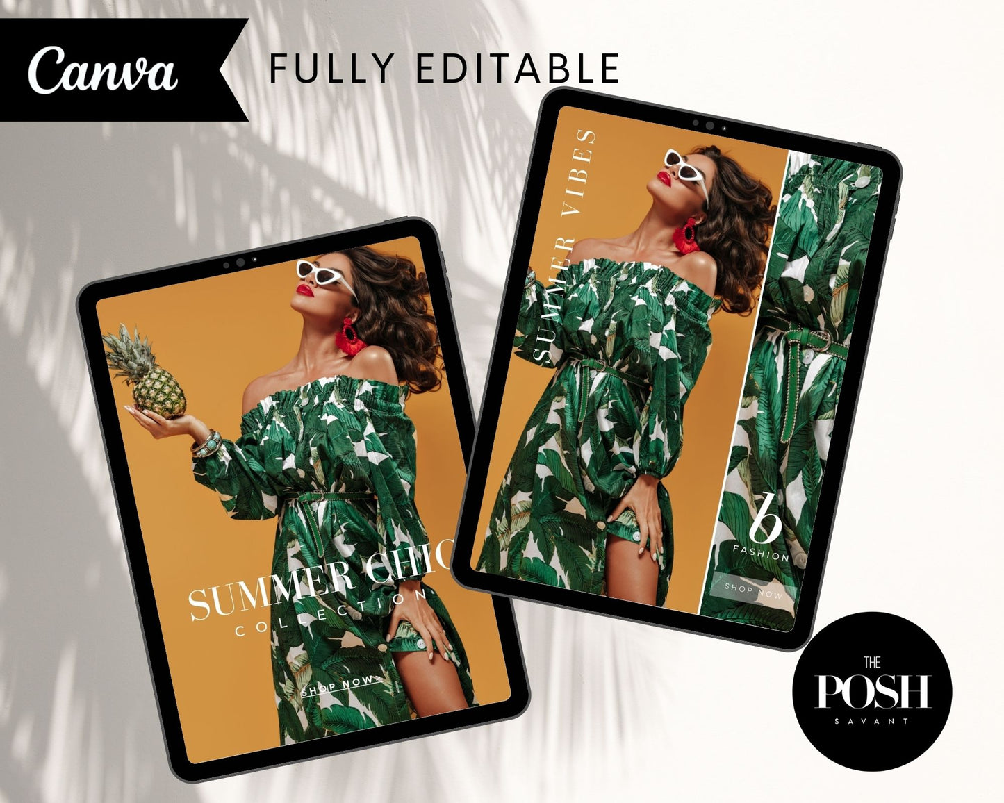 T00034 4 - Modern Summer Fashion Flyer/Email Templates - Minimalist Sale Marketing Temp