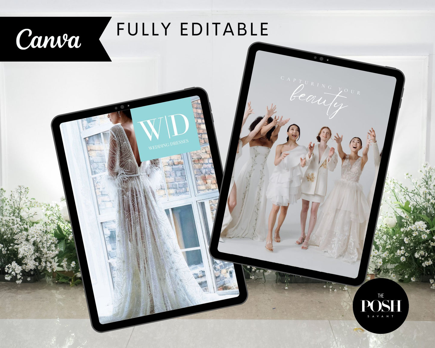 T00112 Wedding Company Look Book Templates - Modern Template