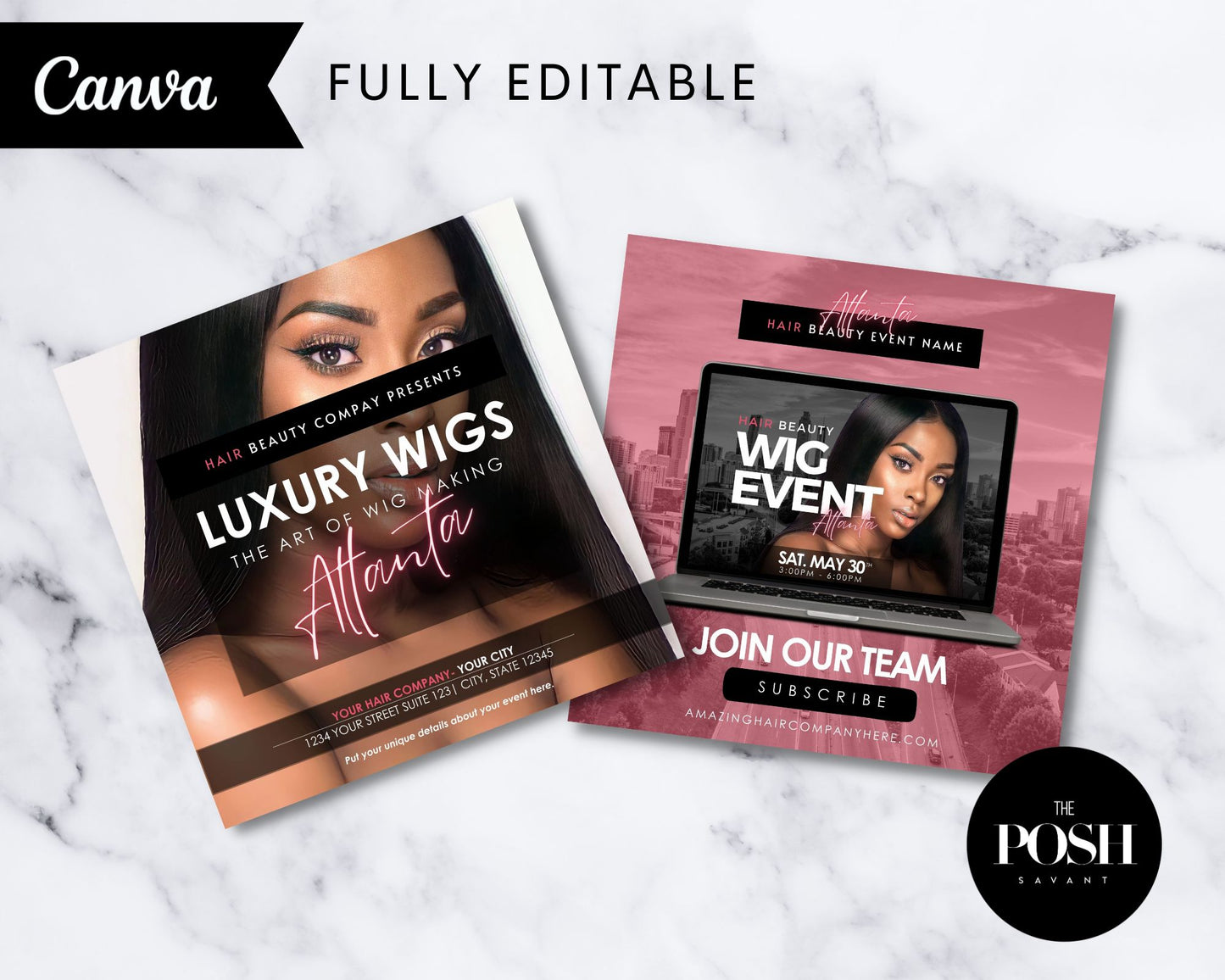 T00129 Hair Event MEGA Kit - Minimalist High End Marketing