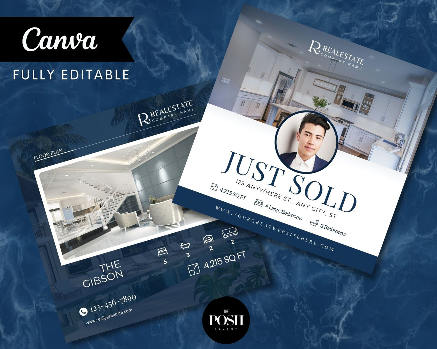 12 - Modern Real Estate Instagram Templates