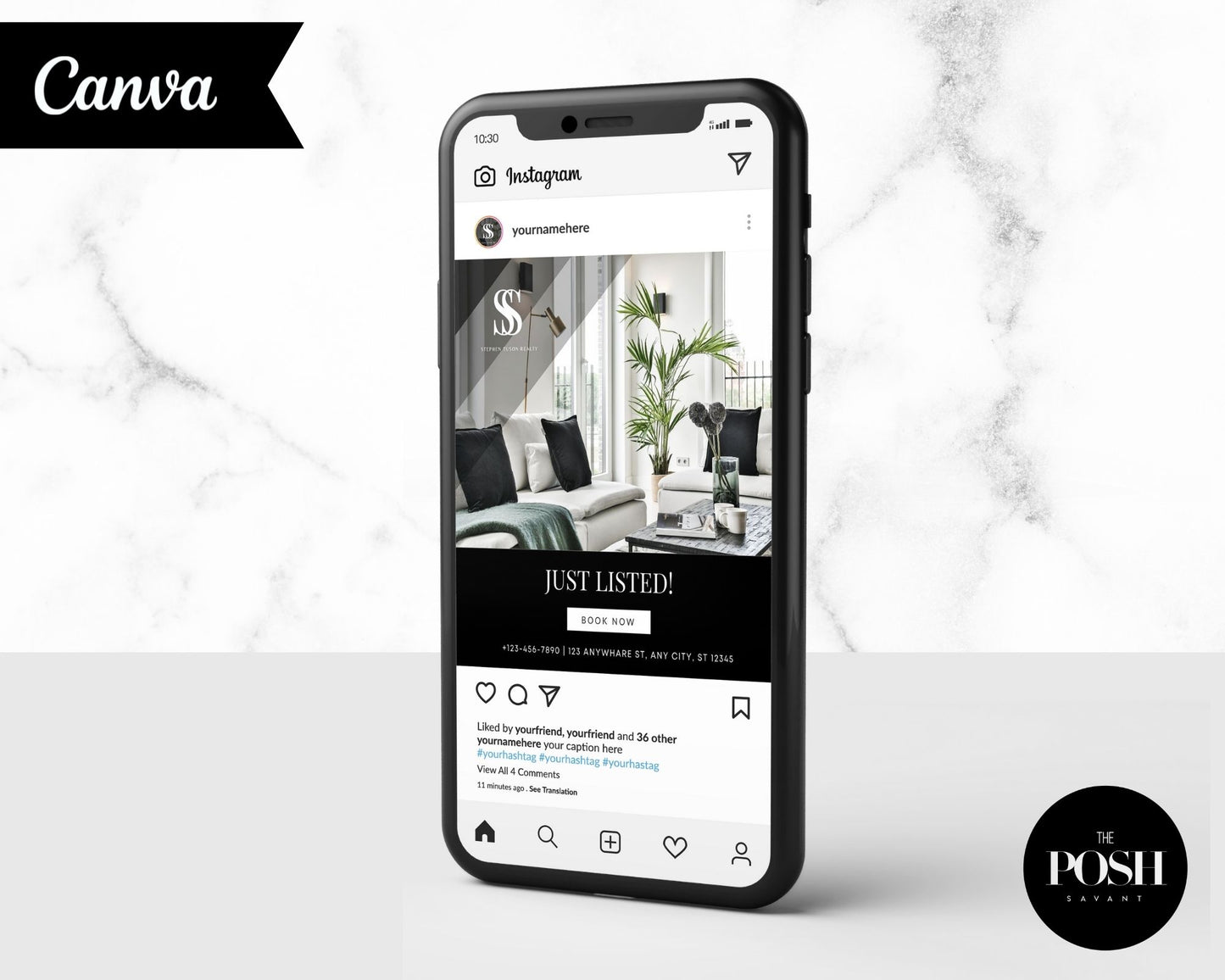 9 - Modern Real Estate Instagram Templates