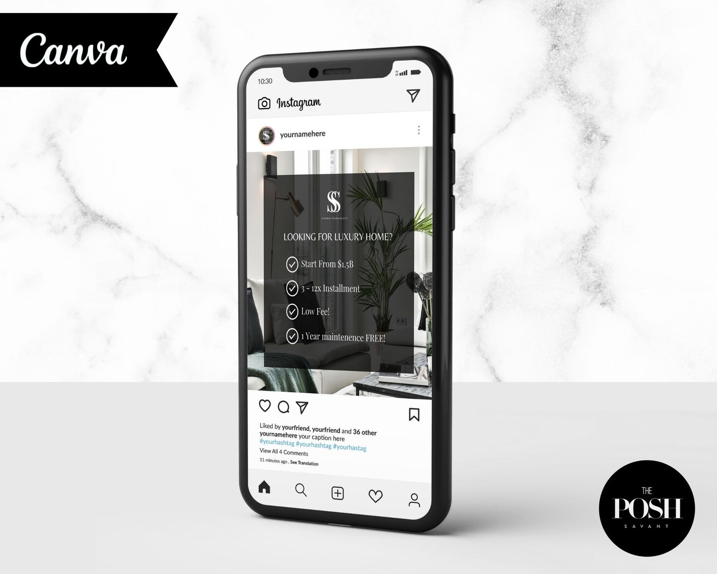 9 - Modern Real Estate Instagram Templates