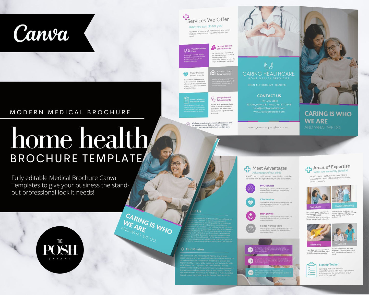 T00041 Medical Brochure Template - Trifold