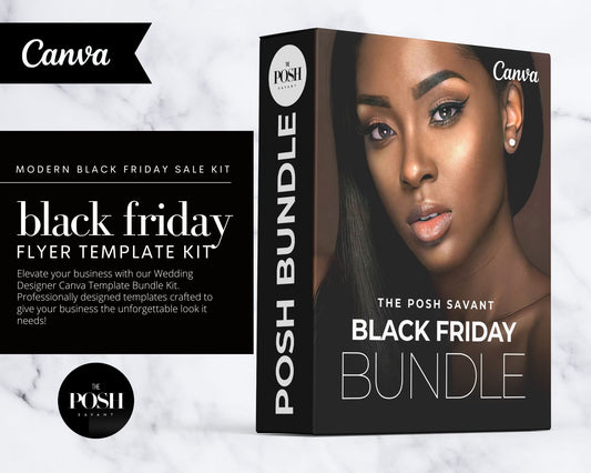 T00138 MEGA BUNDLE - Black Friday Template Kit