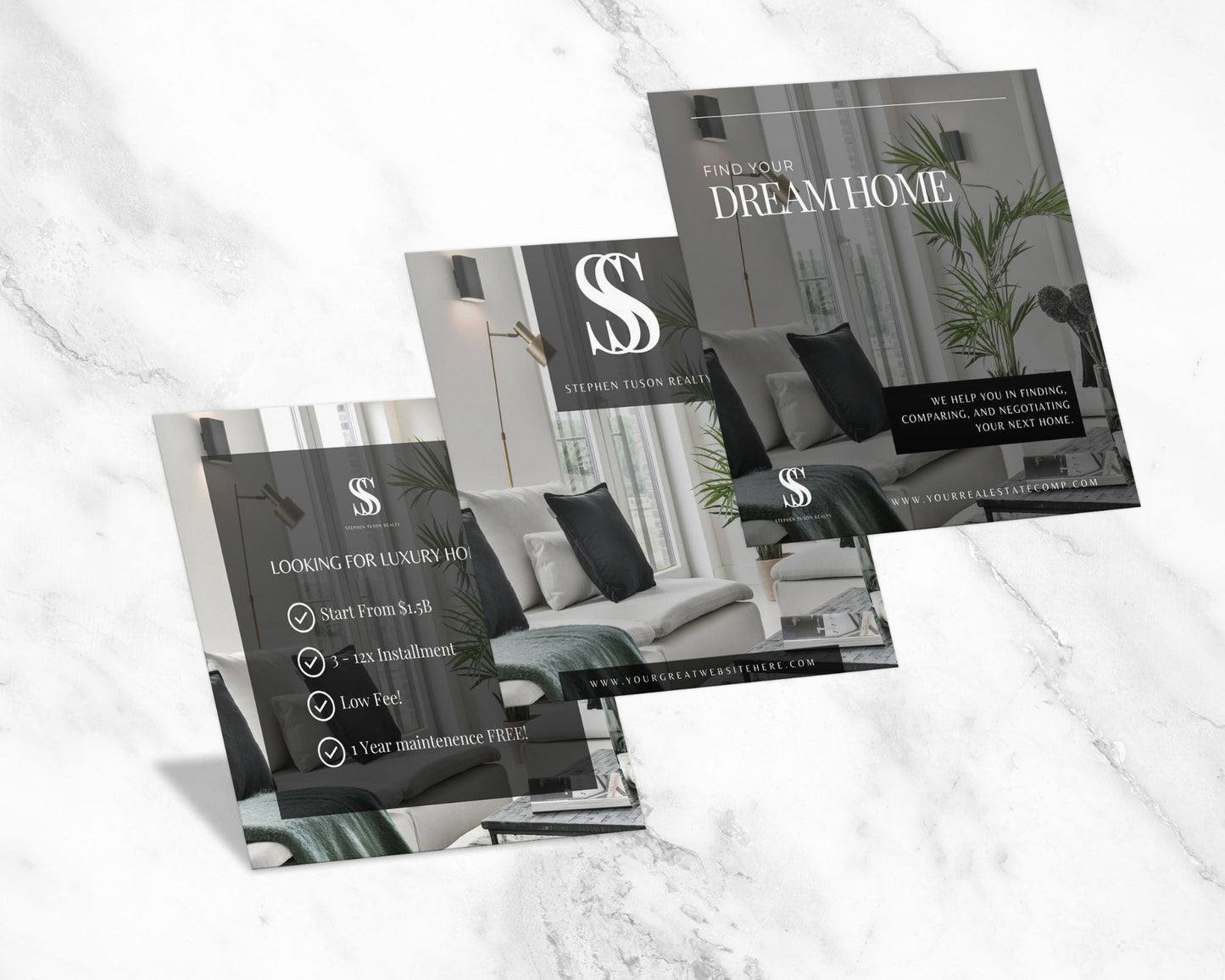 9 - Modern Real Estate Instagram Templates