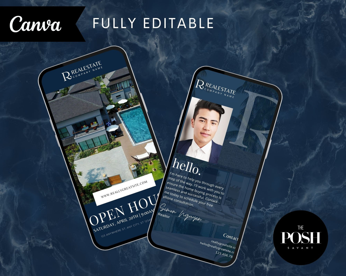 12 - Modern Real Estate Instagram Stories Template