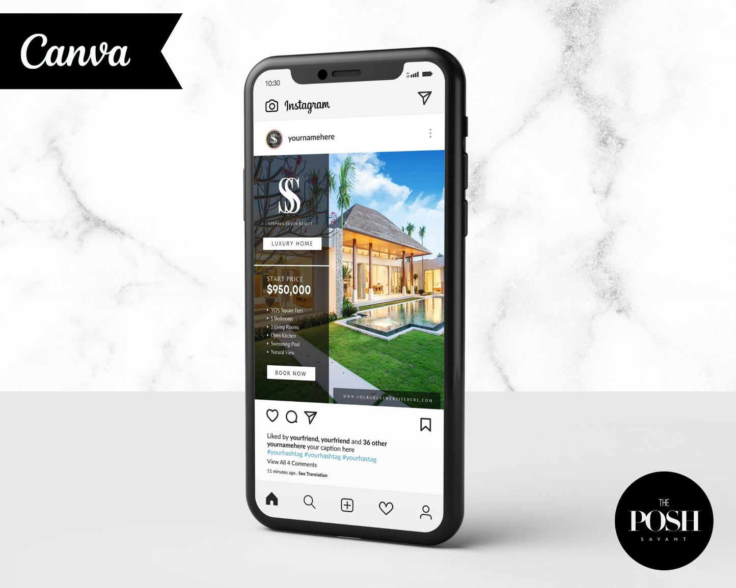 9 - Modern Real Estate Instagram Templates