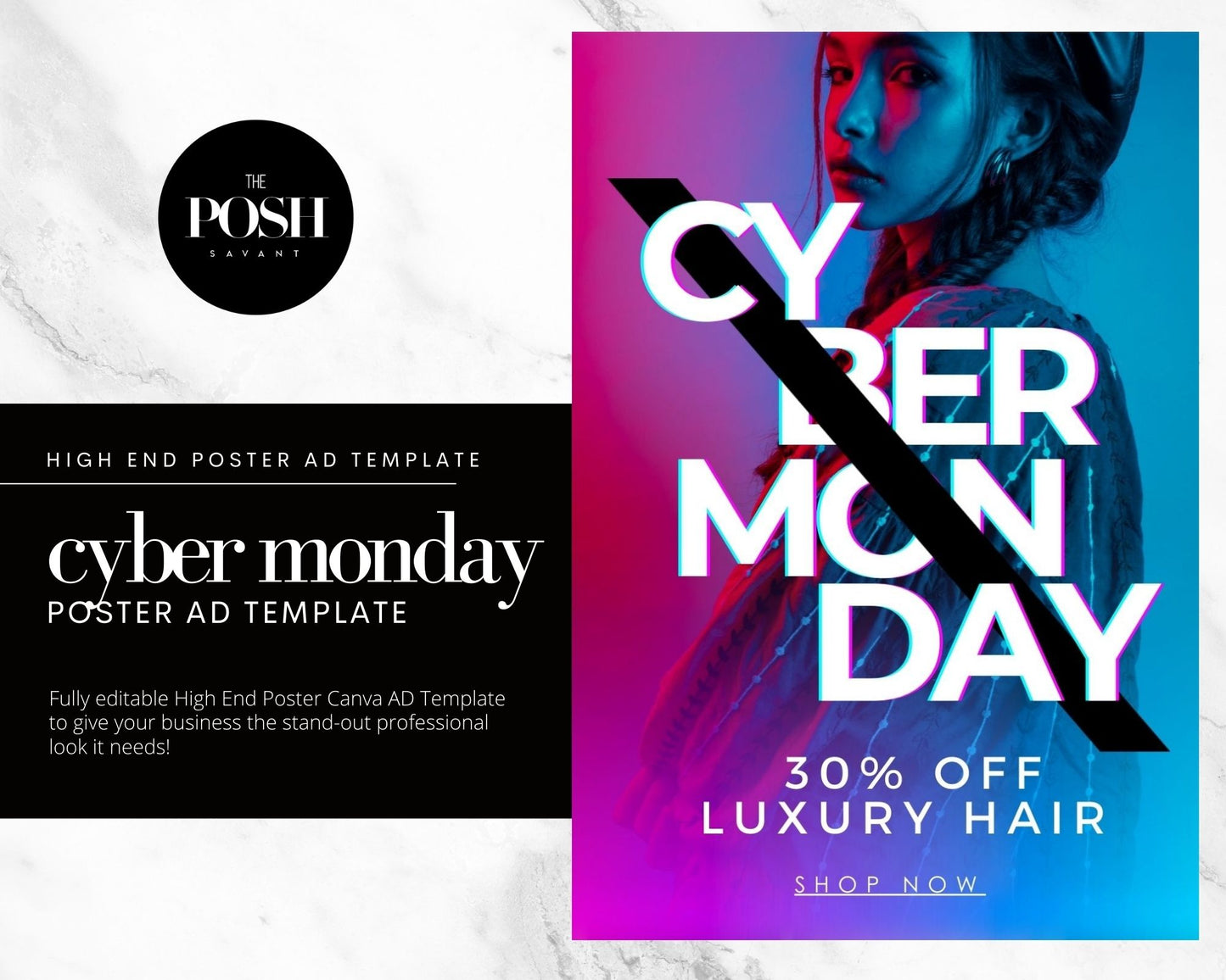 T00137 MEGA BUNDLE - Cyber Monday Template Kit